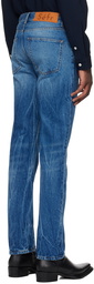 Séfr Blue Straight Cut Jeans