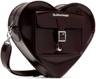 Dr. Martens Burgundy Heart Shaped Backpack