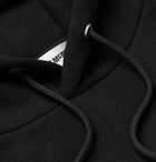 McQ Alexander McQueen - Logo-Print Loopback Cotton-Jersey Hoodie - Men - Black