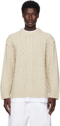 Moschino Beige City Escape Sweater