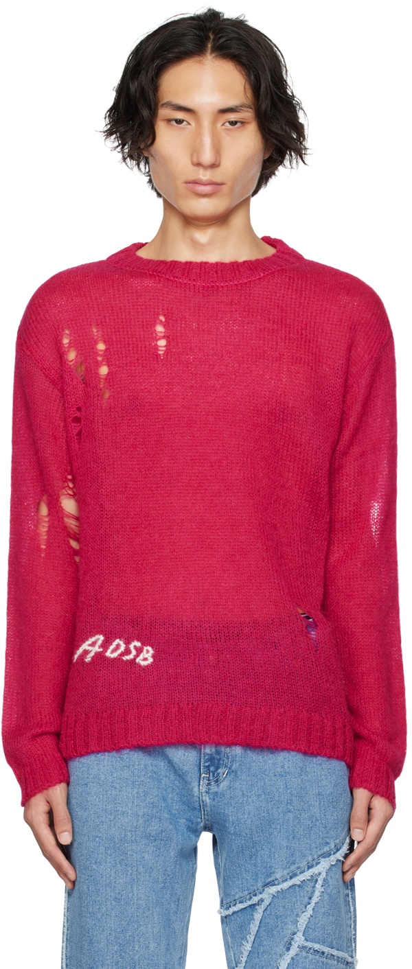 Photo: Andersson Bell Pink Distressed Sweater