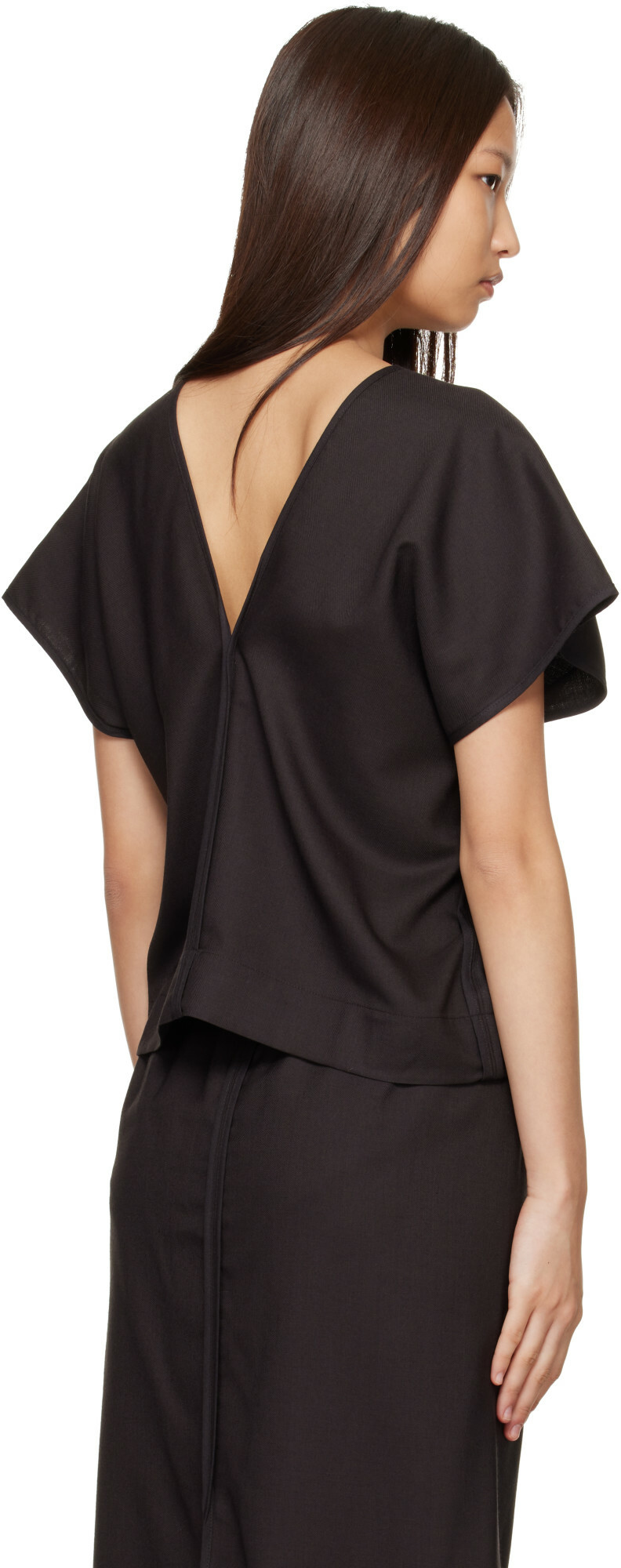 Baserange Brown Dadar Top