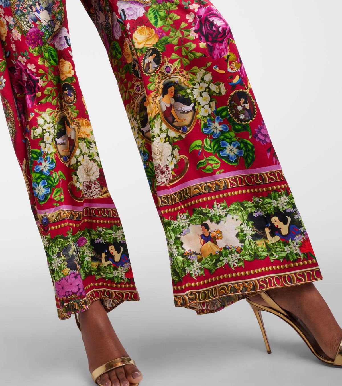 Camilla Printed silk jumpsuit