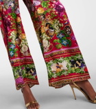 Camilla Printed silk jumpsuit