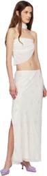 Mirror Palais SSENSE Exclusive White Deity Top