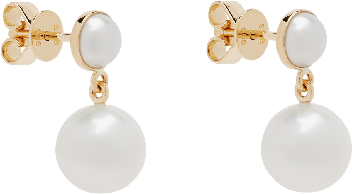 Sophie Bille Brahe Luce de Perle Earrings