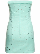 GIUSEPPE DI MORABITO - Embellished Strapless Mini Dress