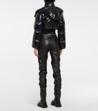 Moncler Genius - 6 Moncler 1017 Alyx 9sm mid-rise straight leather pants
