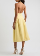 Odd Muse The Ultimate Muse Halterneck Midi Dress Yellow