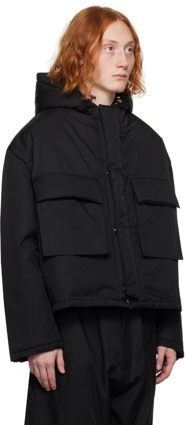 Lownn Black Cropped Jacket