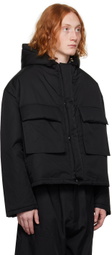 Lownn Black Cropped Jacket