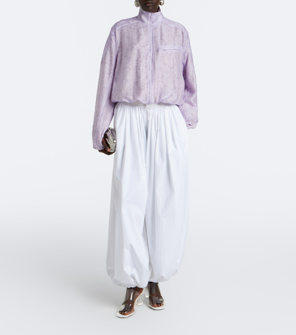 Christopher Esber Light Leak jacquard romper