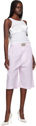 VAQUERA White Balconette Bra Tank Top