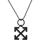 Off-White Black Arrows Scaffolding Necklace