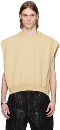 Rick Owens DRKSHDW Beige Hollywood SL Jumbo Tatlin Vest