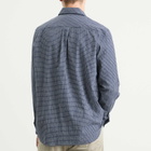 Foret Men's Pluto Checked Shirt in Navy/Cloud