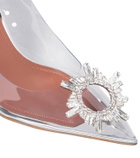Amina Muaddi Begum embellished PVC pumps