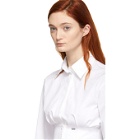 Off-White White Corset Shirt