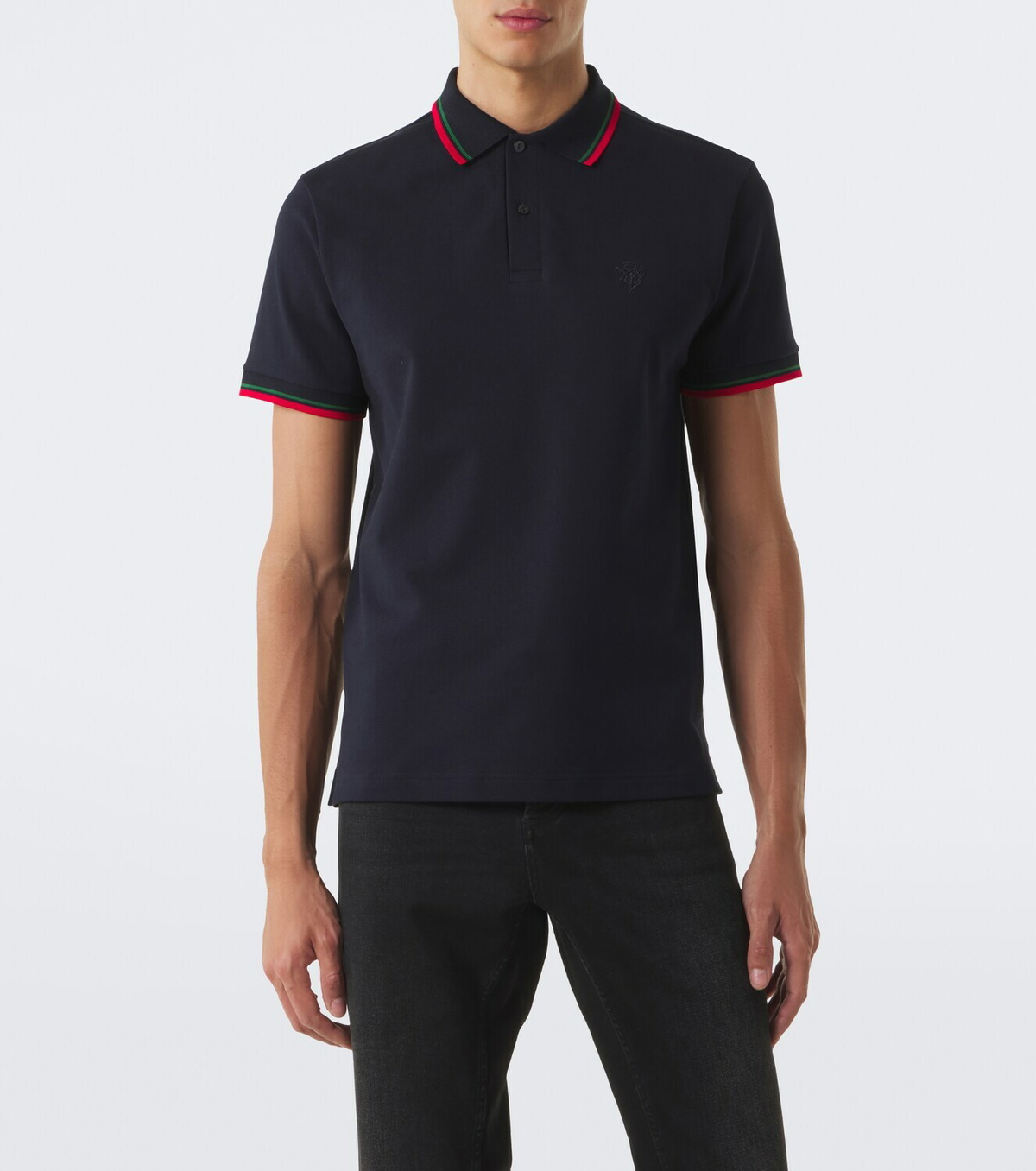 Gucci Cotton-blend piqué polo shirt
