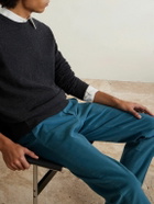 Sid Mashburn - Juniper Stretch Cotton-Moleskin Trousers - Blue