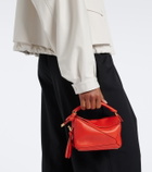 Loewe Puzzle Featherlight Mini leather top-handle bag