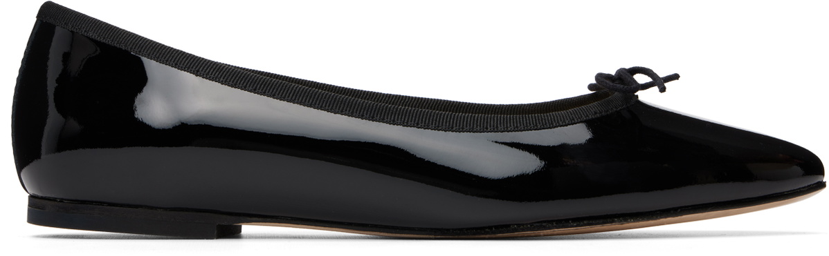 Repetto Black Cendrillon Pointed-Toe Ballerina Flats