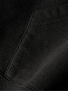 Visvim - Ultimate Jumbo Sea Island Cotton-Jersey Hoodie - Black