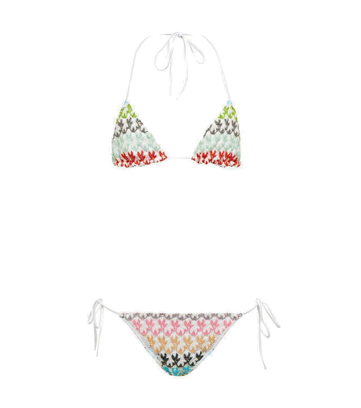 Missoni Mare Zig-zag knit bikini Missoni Mare