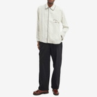 Soulland Men's Tyra Overshirt in Off White Multi