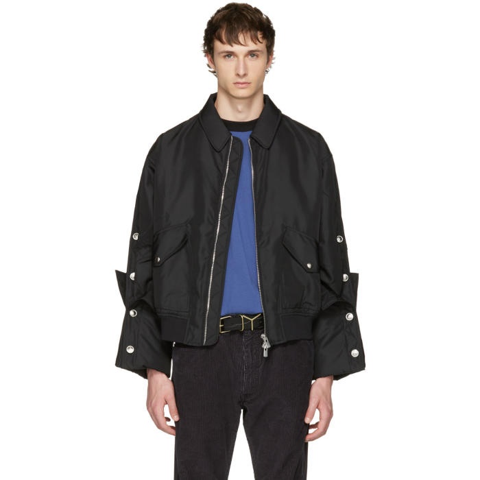 Photo: Y-Project Black Cufflink Sleeves Jacket