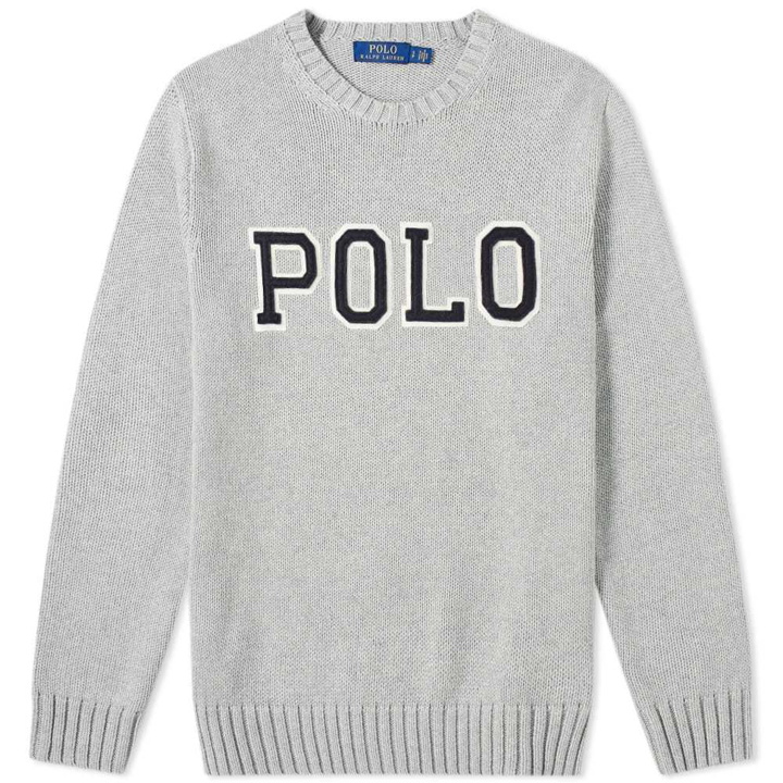 Photo: Polo Ralph Lauren Polo Applique Logo Crew Knit