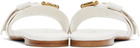 Chloé White Mae Sandals