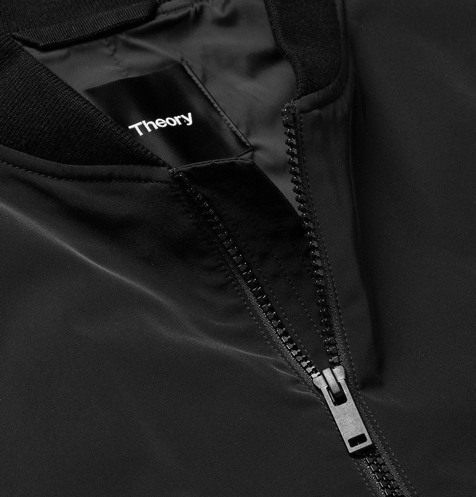 Theory - Amir Slim-Fit Shell Bomber Jacket - Midnight blue