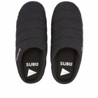 And Wander Men's x SUBU Rip Sandal in Black Reflective