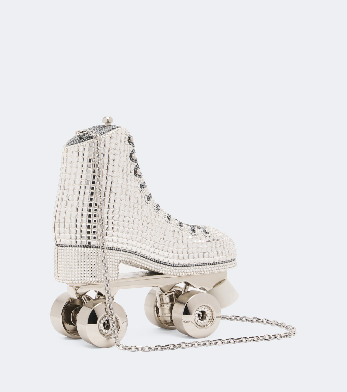 Judith Leiber Couture Roller Skate Roxie embellished clutch