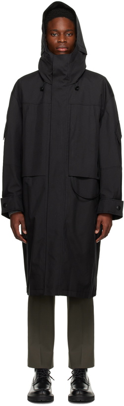 Photo: Solid Homme Black Pocket Down Coat