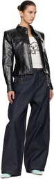 WILLY CHAVARRIA Navy Bad Girl Jeans