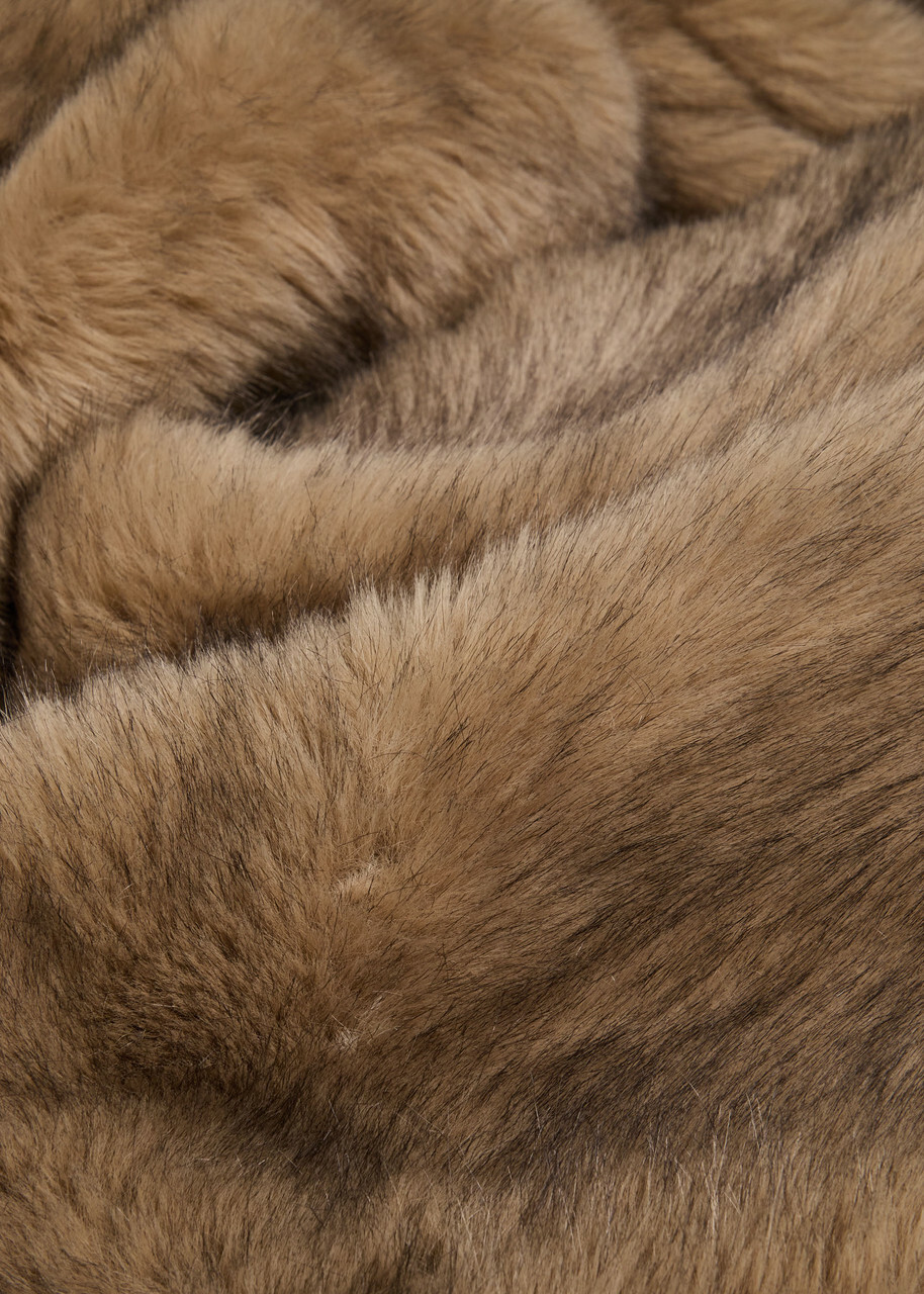 Stand Studio Valentina Faux fur Jacket Brown