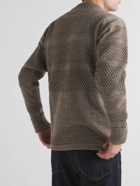 S.N.S. Herning - Textured Virgin Wool Sweater - Gray