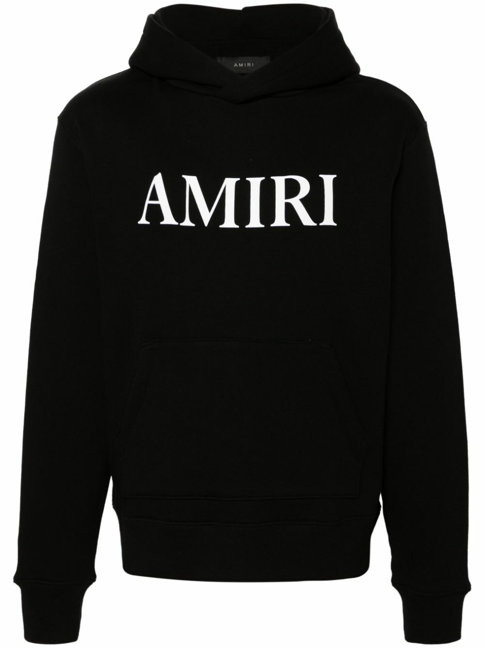 AMIRI Black Logo-Print Cotton Hoodie Amiri
