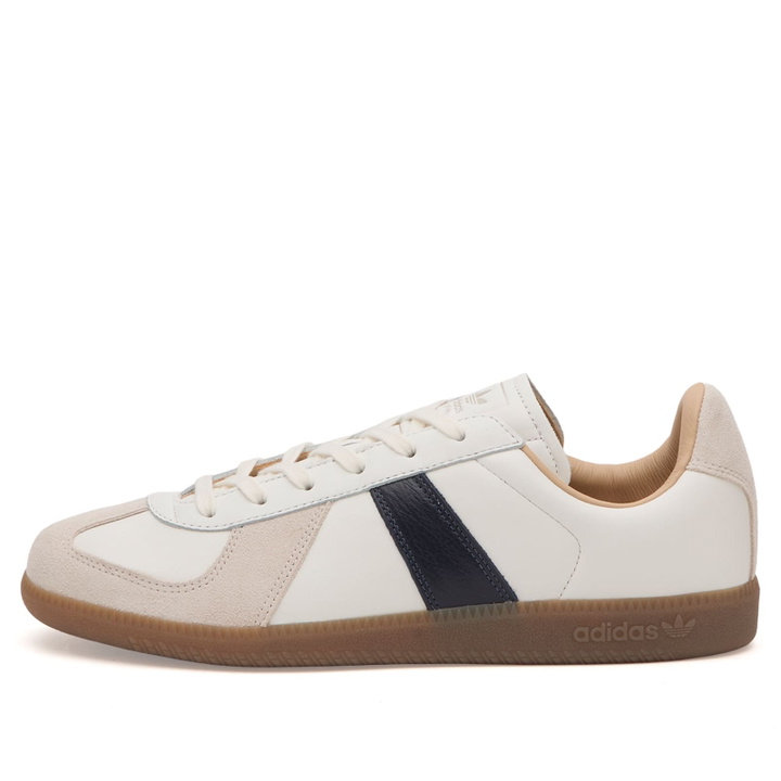 Photo: Adidas Bw Army Sneaker in Core White/Night Indigo/Gum