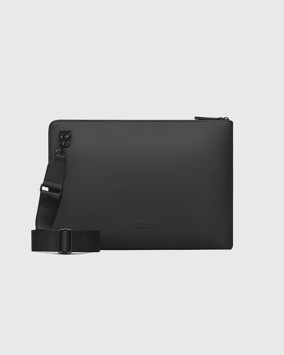Gaston Luga Spläsh Laptop Bag   15/16 Black Bags