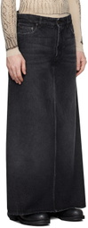 Jean Paul Gaultier Black 'The Denim Pant Skirt' Jeans