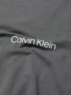 Calvin Klein Underwear - Modern Structure Lounge Stretch Cotton-Blend Jersey Pyjama Top - Gray