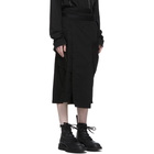 Julius Black Twill Skirt