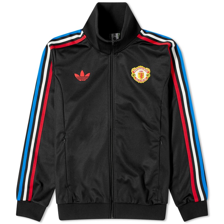Photo: Adidas Men's x MUFC x The Stone Roses Track Top in Black