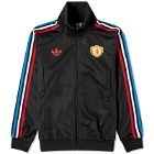 Adidas Men's x MUFC x The Stone Roses Track Top in Black