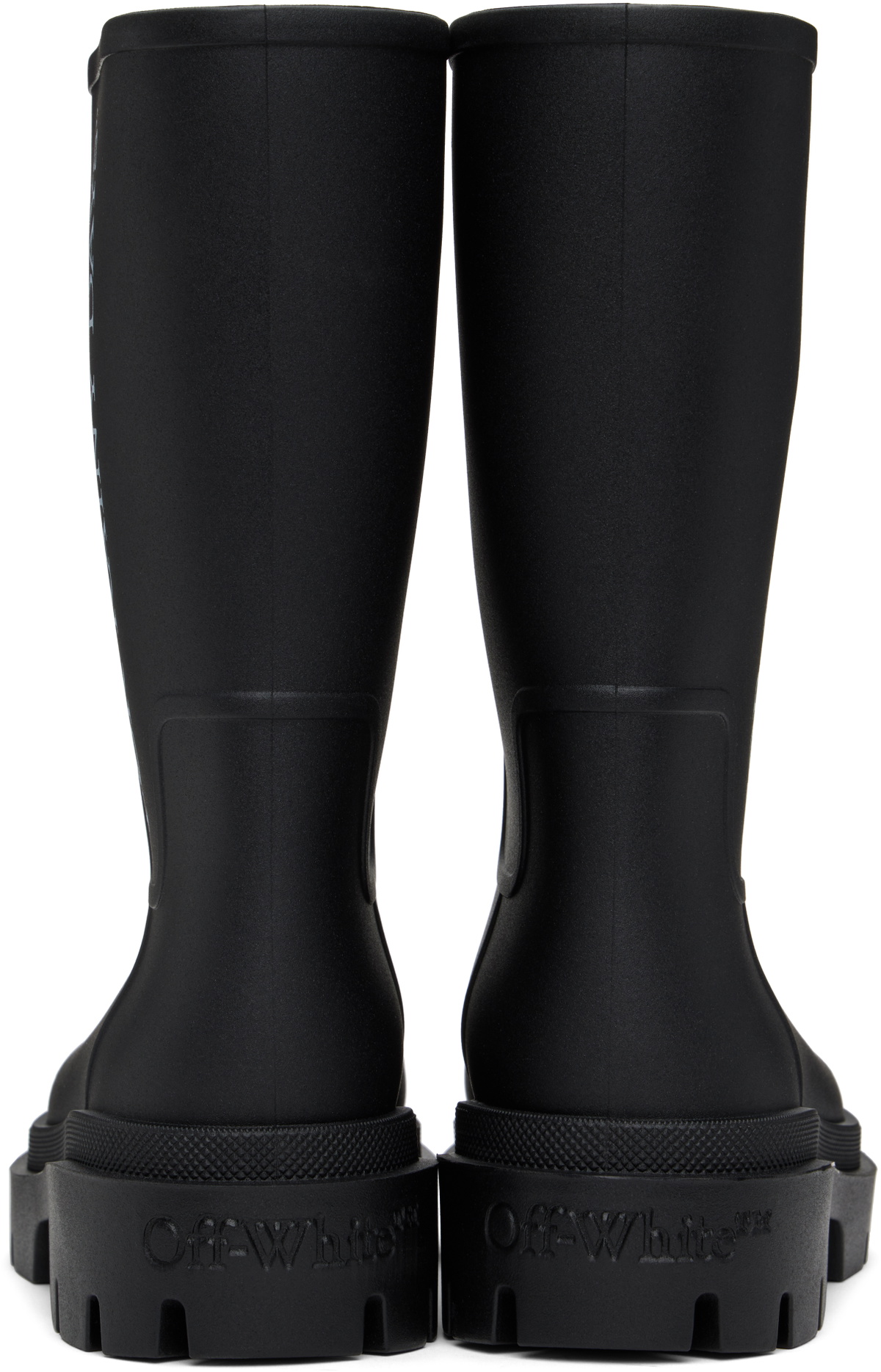 Off-White Black Reboot 'Rainy Days' Chelsea Boots
