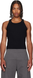 Jean Paul Gaultier Black 'The Piercing' Tank Top