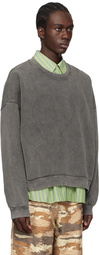 Acne Studios Gray Faded Sweater